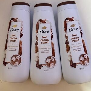 Dove Hot Cocoa Swirl Nourishing Body Wash - Limited Edition (3)